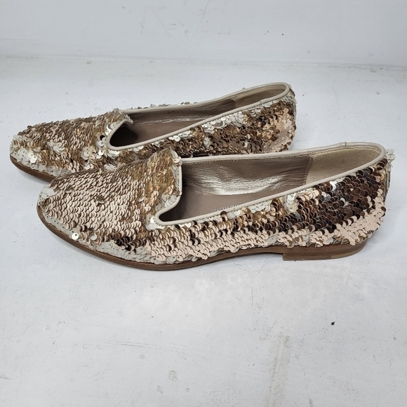 Attilo Giusti Leombruni AGL Made in Italy Sequin Loafer Size 36 - Picture 6 of 15